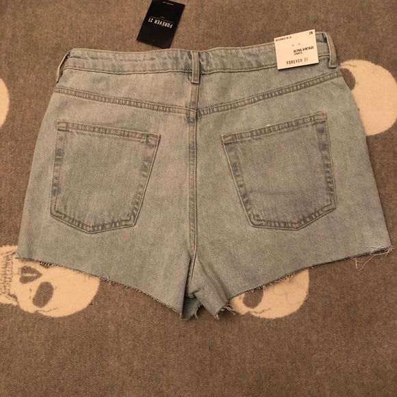 Forever 21 Denim Collection distress shorts - Picture 3 of 4